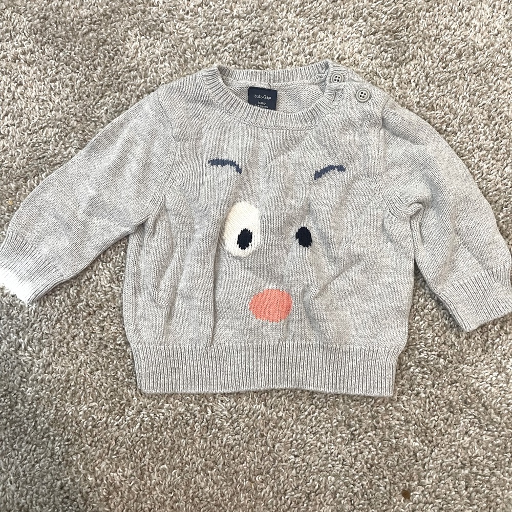 Baby Gap 3-6 Knit Sweatshirt